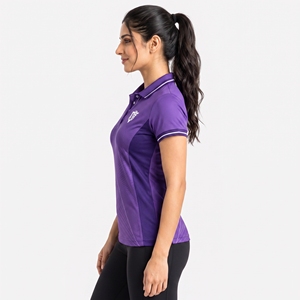 Soft <b>women</b> <b>polo</b> <b>shirt</b> built with premium fabric ensuring comfort flexibility and reliable everyday performance - Product Image 6
