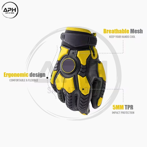 Guantes de Trabajo con Logotipo Personalizado, Diseño Multipanel, Nudillos Flexibles, Palma Reforzada, Protección Industrial para Manos, Puño Ajustable - Product Image 2