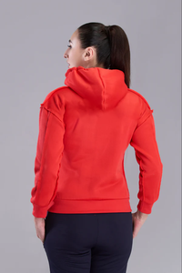Sweat à capuche en toile pour femme, sur mesure, respirant, tendance, élégant et confortable, à prix raisonnable - Product Image 6