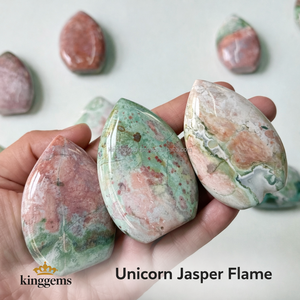 Jaspe Unicornio Tallado en Forma de Llama, Cristal Curativo Feng Shui, Gema Natural, Proveedor al por Mayor - Product Image 2