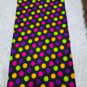 Tissu Wax Africain Dakar & Ankara 100% Coton 6 Yards Premium Véritable Pagne Hollandais Grand Or - Product Image 1