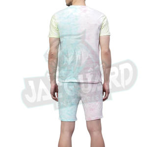 Ensemble 2 pièces pour homme : chemise à manches courtes boutonnée et short, respirant, imprimé, été, fabriqué au Pakistan - Product Image 2