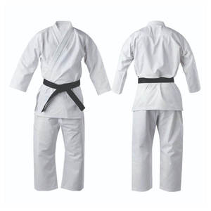 Uniforme de Taekwondo Blanco, 100% Algodón Elástico, Transpirable, Resistente, Corte Regular, Unisex para Adultos, Kit de Artes Marciales - Product Image 5