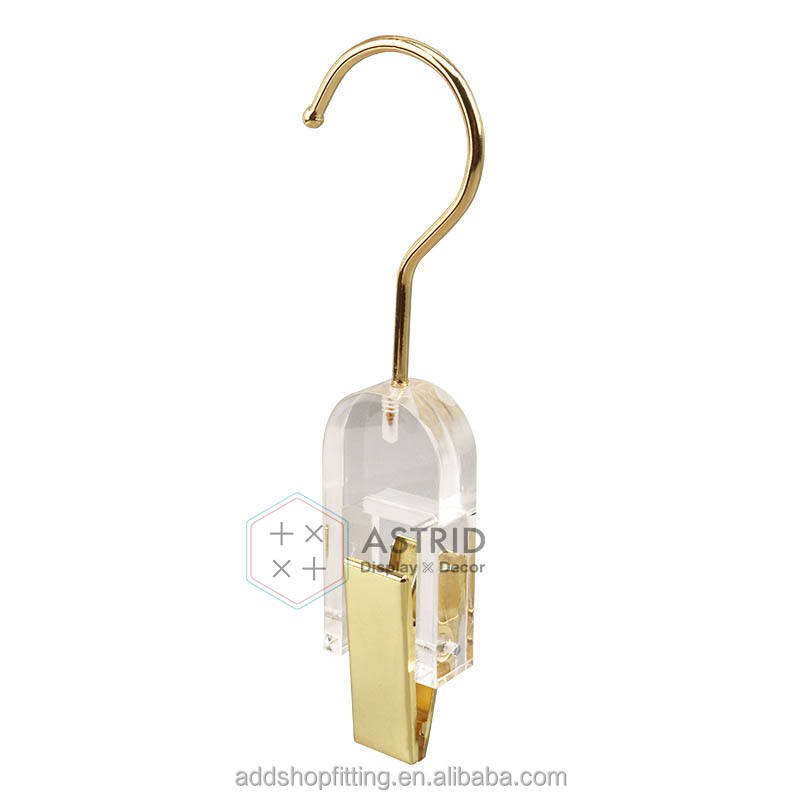 MOQ 100pcs gold hook hanger