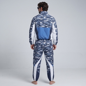 Survêtement professionnel pour homme, tissu nylon léger, design confortable pour la course, l'entraînement et les sports de plein air. - Product Image 5