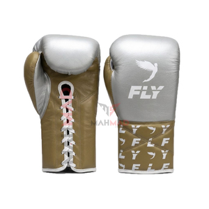 Gants de boxe en cuir personnalisés Fly, à lacets, légers et respirants, pour l'entraînement et le sparring, pour adultes, arts martiaux et salle de sport - Product Image 4