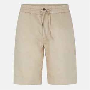 <b>Men</b> Hot Trendy Casual Modern Look Breathable Canvas Knitted Mid Waist Drawstring Closure Quick Dry Solid Summer <b>Shorts</b> - Product Image 1