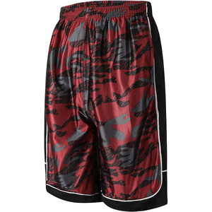 Shorts de basket-ball camouflage pour homme, taille élastique, séchage rapide, style Bermuda, imprimé par sublimation, en polyester - Product Image 3