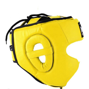 High Quality Professional Boxing MMA Head Guard PU <b>Foam</b> Adjustable Breathable Sparring Gear FAWKES Sports FK-HG-001 <b>Cheap</b> Price - Product Image 4