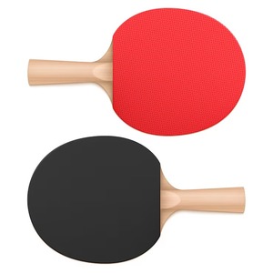 Raqueta de Tenis de Mesa Profesional OEM ODM, Base de Madera Ayous 5 + 2 de Carbono, Empuñadura Horizontal/Recta, Grado Competitivo - Product Image 3