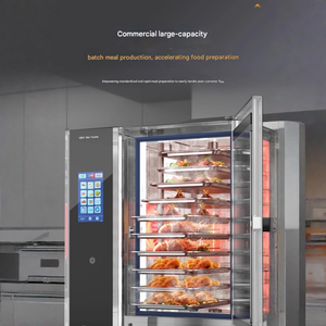 Máquina Comercial Eléctrica de Convección para Asar Pollos, Parrilla Automática Giratoria de Sobremesa, <span class=keywords><strong>Horno</strong></span> Grande para Frutos Secos y Maíz - Product Image 6