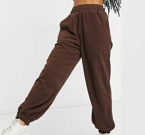 Women Plus Size Warm Breathable Cotton Joggers Pants Custom Printed Lace Fur Lining Drawstring Elastic <b>Thick</b> 2027 - Product Image 1