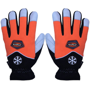 Heavy Duty Winter Mechanic Work <b>Gloves</b> White 100% Leather <b>Touchscreen</b> Breathable Eco-Friendly Thermal - Product Image 5