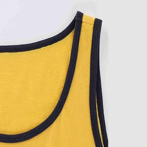 Camisetas de Tirantes Lisas de Algodón Personalizadas para Hombre al por Mayor, Transpirables, para Gimnasio, Fitness, Entrenamiento, Talla XL, Servicio OEM, Tejidas - Product Image 4