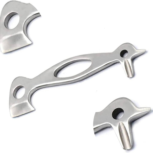 Herramientas de herrador de alta calidad más vendidas: Cortador de clavos de acero inoxidable para pezuñas, instrumento veterinario antideslizante de primera clase. - Product Image 6