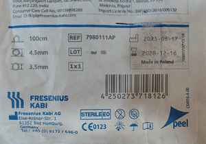 Tubo FREKA CH/FR 15 100CM Modelo 7980111AP Manual Dispositivo Médico de Clase II Certificado ISO13485 con 2 Años de Vida Útil - Product Image 2