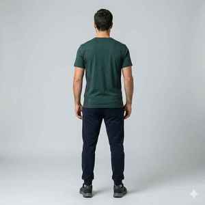 Men's Custom Sporty Short Sleeve Button <b>Down</b> Round Neck Anti-Wrinkle Quick Dry Eco-Friendly Breathable Men's T-Shirt - Product Image 5