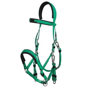 Premium <b>Genuine</b> Leather Horse Halter with Soft Sheepskin Padding Luxury Equestrian Leather Headstall - Product Image 3