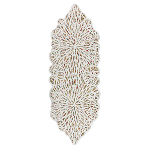 36" Glass Beaded <b>Dining</b> <b>Table</b> <b>Runner</b> High Quality Hand Beaded Work With Custom Floral Design Low Price <b>Runners</b> for Christmas - Product Image 1