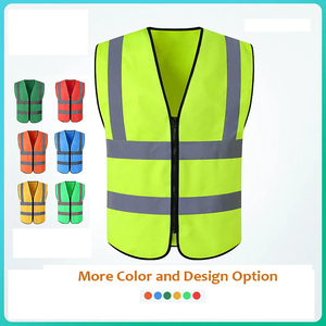Hi Vis <b>Vest</b> High Visibility Outdoor Waterproof Windproof Breathable Canvas <b>Reflective</b> Workwear - Product Image 5