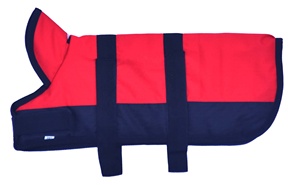 เสื้อโค้ทสุนัขสองสีบุขนแกะทำจากผ้า1200D กันน้ำแบบขาด - Product Image 5