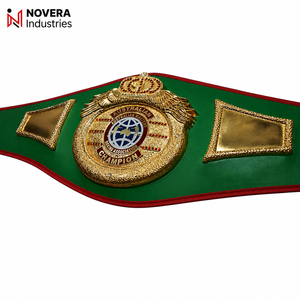 Ceinture de championnat de MMA personnalisée avec plaques en alliage de zinc, qualité supérieure, unisexe, fabriquée au Pakistan - Product Image 4