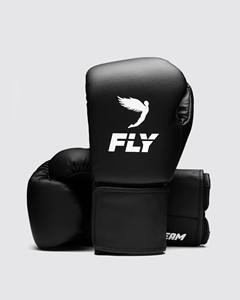 Guantes de Boxeo de Piel Genuina de Alta Calidad con Correa de Protección para la Muñeca, Guantes de Lucha con Diseño Nuevo y Logotipo Personalizado - Product Image 1