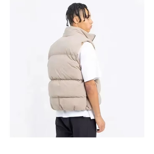 Chaqueta de Plumón Personalizada para Hombre 2025, Chaqueta de Moda para Invierno, Chaleco Plegable sin Mangas para Hombre - Product Image 2