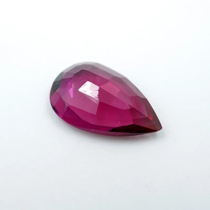 HAYAAT GEMS - Gema de Beryl Natural Roja Cultivada en Laboratorio, Color Rosado, 2.30 Quilates, Corte Pera, 13x8x4mm, de Rajasthan, para la Elaboración de Joyas - Product Image 2