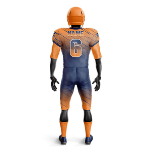 Production rapide d'uniformes sportifs pour adultes, tailles mixtes en gros, vêtements de football américain de qualité compétition, respirants, pour clubs et écoles, coupe courte - Product Image 2