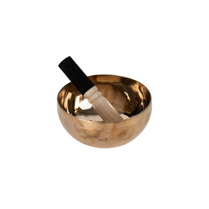 Bol chantant artisanal en laiton de qualité supérieure, martelé à la main, pour la méditation, la décoration intérieure et les cadeaux, à prix avantageux - Product Image 5