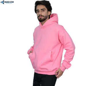 Custom Logo Men's Hoodies Wholesale Oversized Cotton Fleece Pullover <b>Streetwear</b> Hoodies OEM Bulk <b>Supplier</b> - Product Image 4