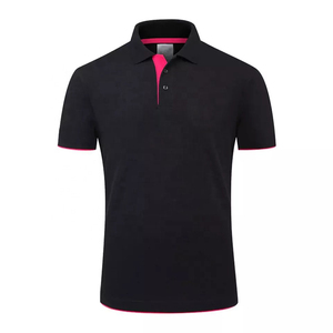 Nouvelle vente en gros de chemises pour hommes en tricot uni respirant de haute qualité, style golf, personnalisables - Product Image 3