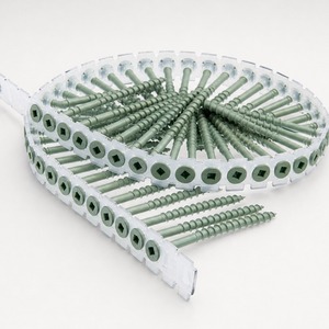 [YOU-ONE Sistemas de Fijación] Tornillos para Madera Exterior Tipo Correa con Cabeza Cuadrada de 41 a 75 mm, Tornillos para Cercas Tipo 17 - Product Image 3