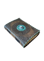 Carnet de notes classique vintage en cuir rigide avec logo personnalisé, carnet de croquis, cadeau pour femme, journal d'artiste, agenda fait main