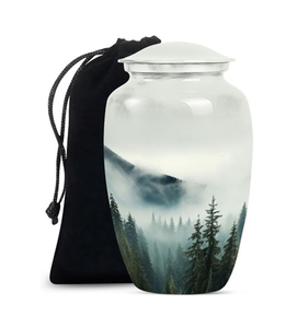 โกศบรรจุอัฐิงานฝีมือสมัยใหม่สำหรับผู้ใหญ่ ขายส่ง สไตล์อเมริกัน โกศตกแต่งสำหรับบุรุษและสตรี - Product Image 1