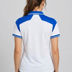 เสื้อโปโลแขนสั้นผู้หญิงแบบสั่งทำ ผ้าระบายอากาศ น้ำหนักเบา สวมใส่สบาย แฟชั่นลำลอง เสื้อผ้าแฟชั่น ผ้าฝ้ายเนื้อนุ่ม - Product Image 2