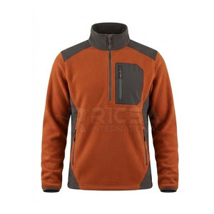 Vêtements de chasse en plein air pour hommes, couche intermédiaire polaire, imperméables, respirants, légers, chauds, pour l'entraînement en plein air, matière extensible, par temps froid - Product Image 2