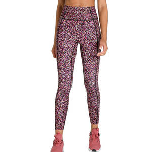 Leggings Ajustados de Cintura Alta para Mujer, Pantalones de Yoga, Ropa Deportiva Elástica para Gimnasio, Leggings Deportivos para Mujer - Product Image 1