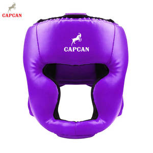 อุปกรณ์ป้องกันศีรษะสำหรับชกมวยน้ำหนักเบาเพื่อการฝึกซ้อมที่สะดวกสบาย อุปกรณ์ป้องกันศีรษะสำหรับชกมวยพร้อมแผ่นรองเสริมเพื่อการปกป้องที่ดีขึ้น - Product Image 1