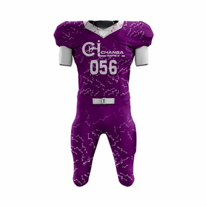 Maillot de football américain personnalisé à manches courtes imprimé National Pride Eagle Spirit Touchdown Elite American Storm - Product Image 1