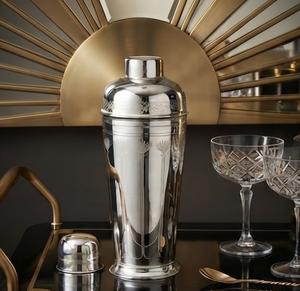 Utensilios de Bar Premium, Coctelera de Acero Inoxidable Hecha a Mano con Acabado Brillante, Coctelera de Latón para Hotel y Bar, para Alcohol y Vino - Product Image 4