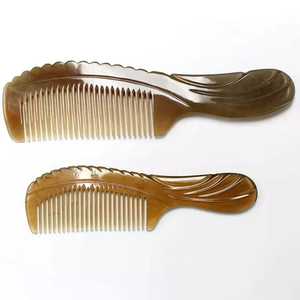 หวีจัดแต่งทรงผม Imperial Aura Horn Comb Nature Crest Horn Luxe Fusion Horn Comb Prime Nature Horn Comb - Product Image 2