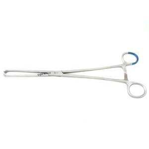 German Stainless Steel High-quality Sponge and Dressing Forceps Curved Slims Forceps Instrument Set Manual - Product Image 3