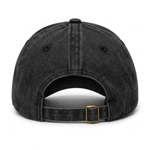Casquette de baseball unisexe en toile de coton lavée personnalisée, réglable, style « Dad Hat », avec logo brodé, profil bas, décontractée, pour l'extérieur, les voyages et la mode - Product Image 3