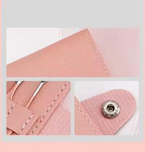 Portable Leather Nail Kit 7 in 1 Manicure Set with Nail Clipper in Pink <b>Case</b> for Adults - Product Image 6
