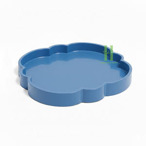 Bandeja de servir lacada, muy vendida, con artesanía de primera calidad para decoración de cocina, hecha en Vietnam. - Product Image 5