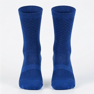 Blue Crew Athletic <b>Socks</b> Breathable Knitted Polyester Spandex <b>Running</b> Support Summer Sport Wear for Adults - Product Image 1