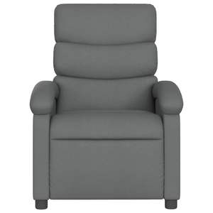 Sillón Reclinable Individual de Masaje en Poliéster Gris Oscuro - Product Image 4