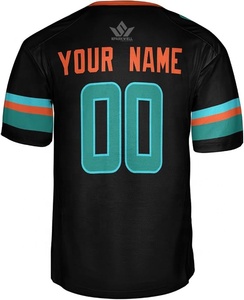 Camiseta de Fútbol Negra Personalizada SPARKWELL para Hombre, Manga Corta, Sublimada, Transpirable, de Malla de Poliéster, Cintura Elástica, Personalizada - Product Image 1